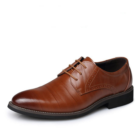 Men's Plus Size Formal Business Casual Leather Shoes