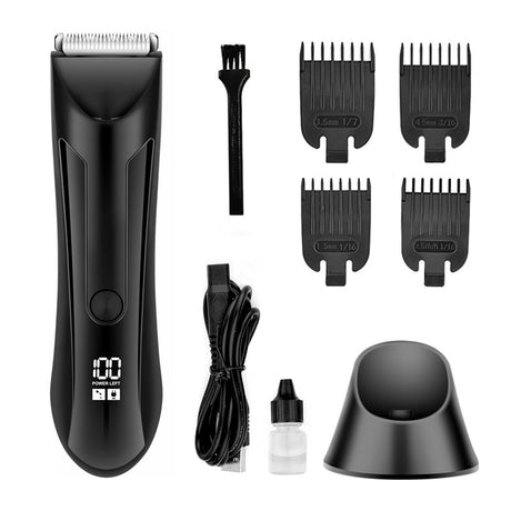 Trimmer Shaver Washed Shaver Leg Hair Body Hair Clipper LCD