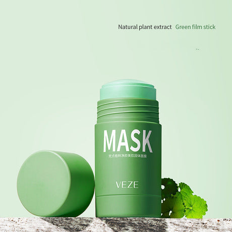 Solid Cleansing Mask Oil Control Shrink Pores To Blackheads Cleansing Green Tea Solid Mask Mud Eggplant Mud Mask