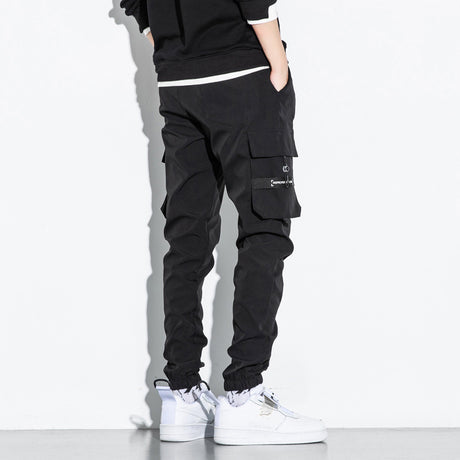 Cotton Trousers Trendy Cropped Trousers Men's Feet Pants