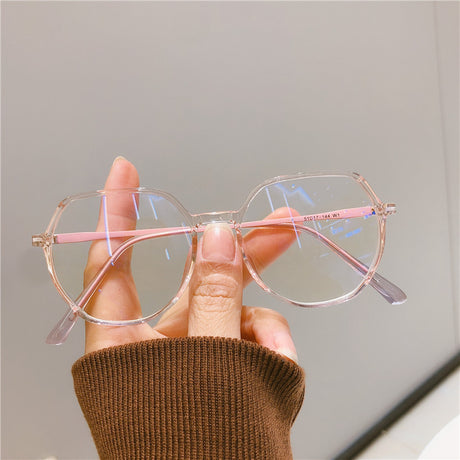Gradient Color Glasses Frame Can Be Equipped With Lenses Myopia Female Anti-Blue Light Glasses Frame
