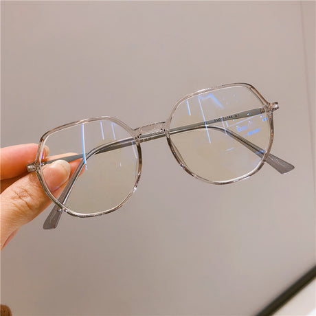 Gradient Color Glasses Frame Can Be Equipped With Lenses Myopia Female Anti-Blue Light Glasses Frame