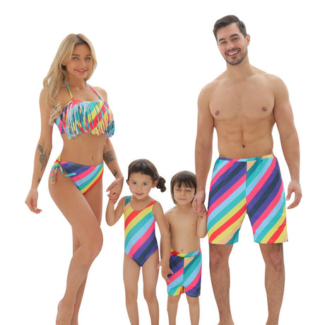 European And American Parent-Child Swimwear