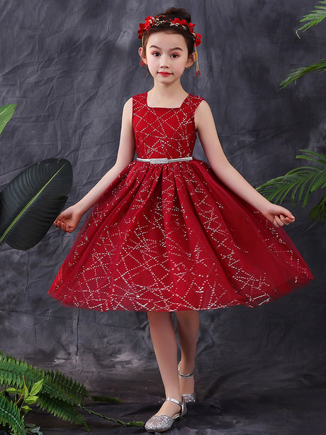 Girls' Clothing Hgh-End Catwalk Children's Dress Princess Dress