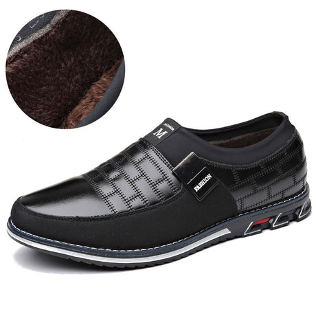 Fashion Casual Leather Shoes Men's Fashion All-match