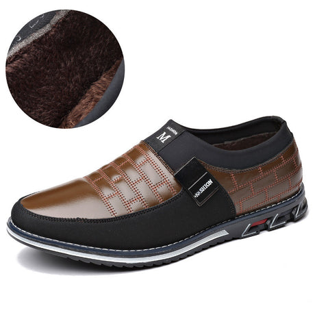 Fashion Casual Leather Shoes Men's Fashion All-match