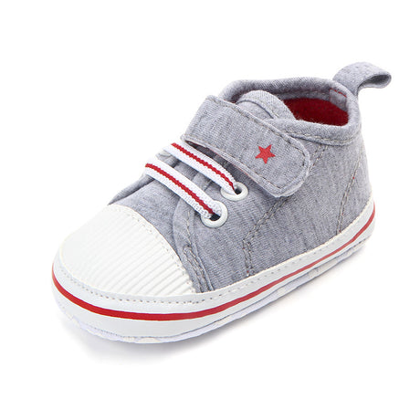 Casual elastic baby shoes soft sole walking shoes