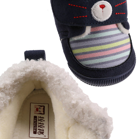 Baby soft-soled toddler cotton shoes