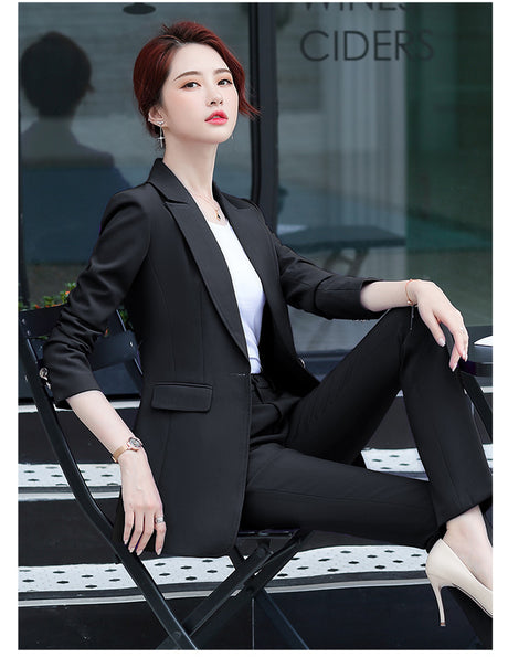 Suit Suit New High-end Ladies Suit Jacket Xiaoxiangfeng Overalls Yujiefeng