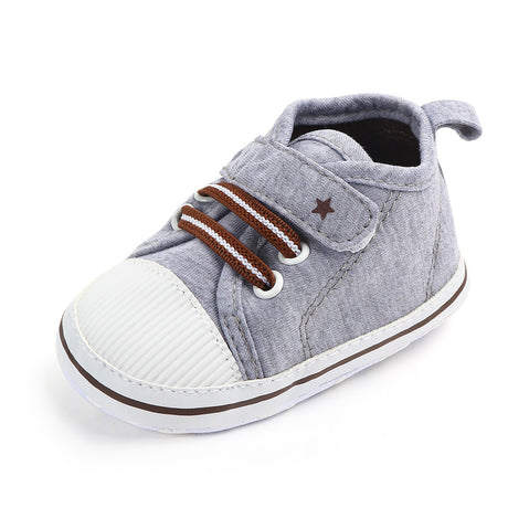 Casual elastic baby shoes soft sole walking shoes