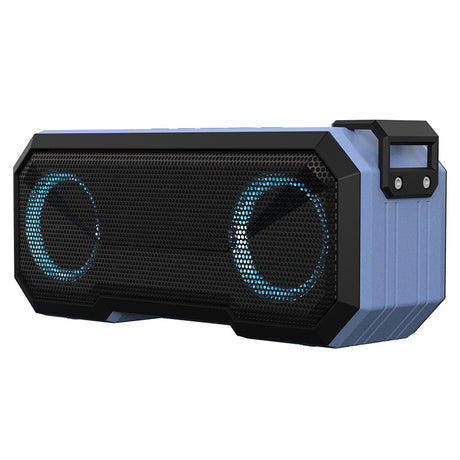 Waterproof Colorful Luminous Outdoor Wireless Speaker With Dual Speakers With Power Bank