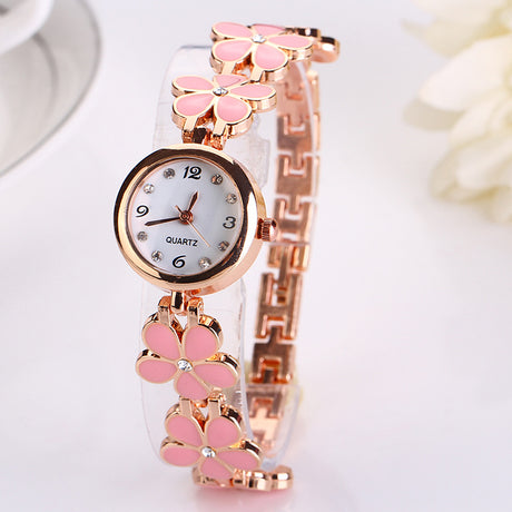 Lvpai New Luxury Casual Fashion Bracelet Watch Flower Strap Wristwatch Dress Elegance Quartz Watch For Women Gift Watch