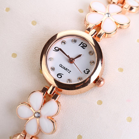 Lvpai New Luxury Casual Fashion Bracelet Watch Flower Strap Wristwatch Dress Elegance Quartz Watch For Women Gift Watch