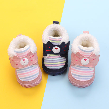 Baby soft-soled toddler cotton shoes