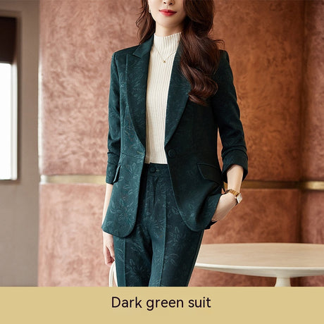Suit Female Business Wear Host Formal Suit Work Clothes