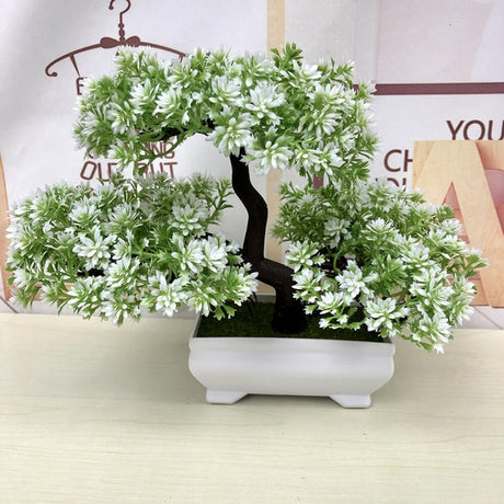 Simulation flower bonsai set home decoration