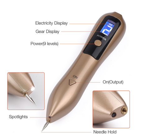 Laser beauty point pen small white spot pen