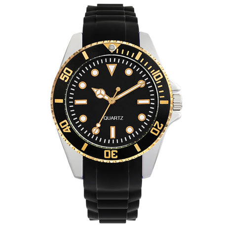 Silicone Luminous Fashion Waterproof Quartz Watch
