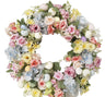 Valentine Easter Rose Tea Bag Hydrangea Wreath