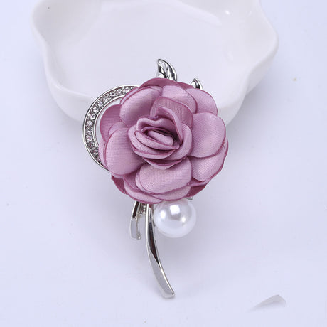 Fashion Clothing Accessories Rose Brooch