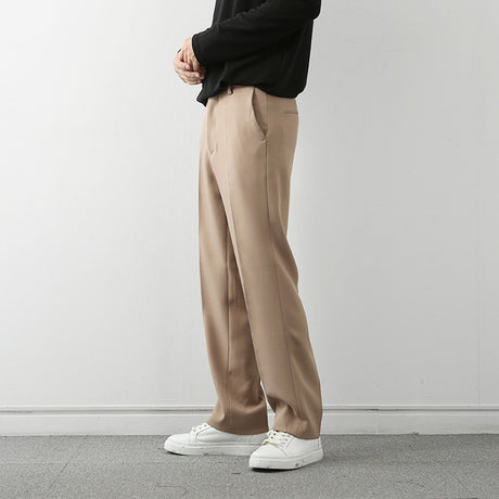 Mrcyc Men\'s Casual Pants Suit Pants Men\'s Korean Loose Straight