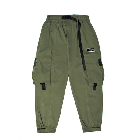 Functional Wind Velcro Strapping Trousers Multi-pocket Overalls Ankle Trousers