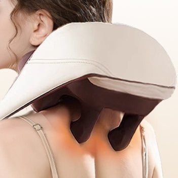 New Neck Massager Shoulder With Heat For Pain Relief Deep Tissue Electric Kneading Massager Health Supplies