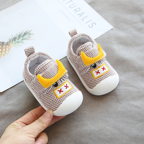 Baby Toddler Shoes Cotton And Linen Breathable Soft Sole