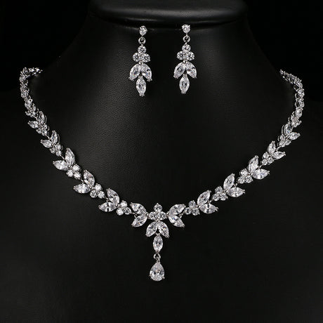 Wedding Dress Jewelry Set For Women Delicate And Shiny