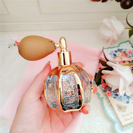 French Gold Plated Air Bag Spray Perfume Bottle