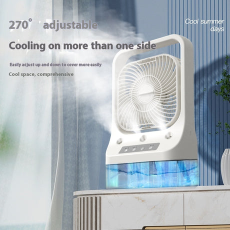 Desktop Thermantidote Spray Air Cooler USB Air Conditioner Fan