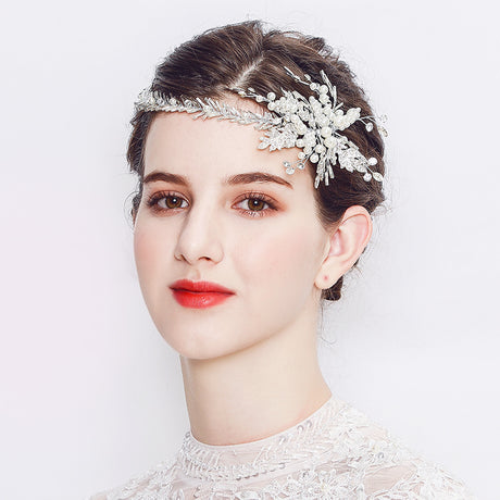New Wedding Dress Accessories Handmade Pearl Hairband