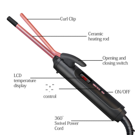 Curling Iron Big Curl Does Not Hurt Hair Mini Perm Iron Electric Inner Buckle