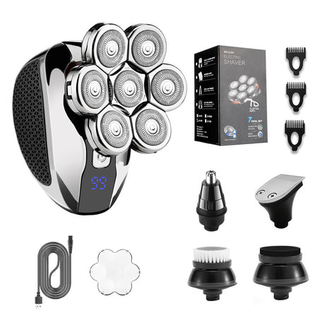 Fully Washable Multifunctional Electric Optical Head Hair Clipper