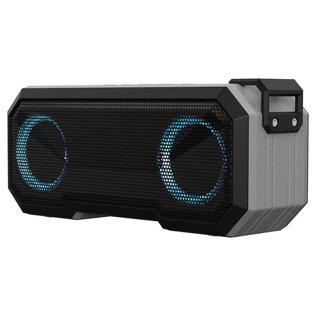 Waterproof Colorful Luminous Outdoor Wireless Speaker With Dual Speakers With Power Bank