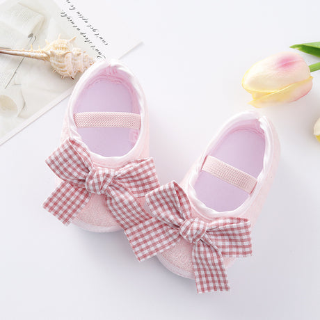 Baby Shoes Bow Soft Sole Toddler