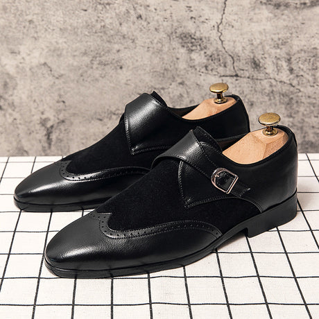 Men's Formal Business Leather Shoes Plus Size Dinner Wedding Shoes
