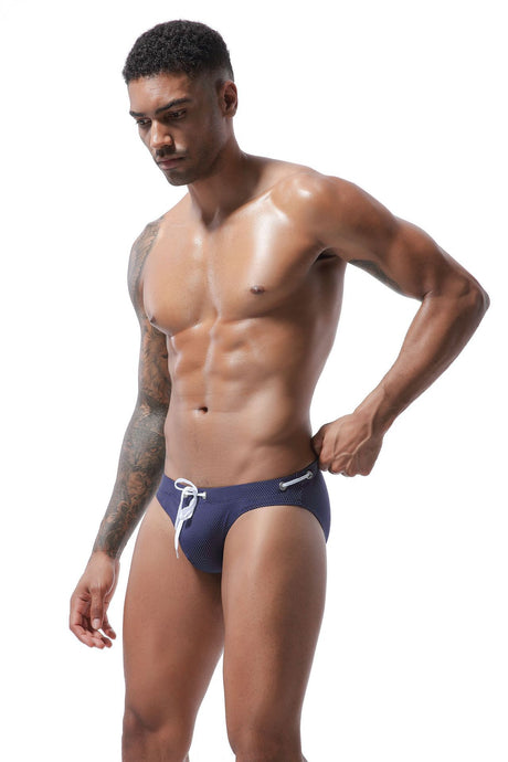 Men's Printed Swimwear Tethered Swim Shorts