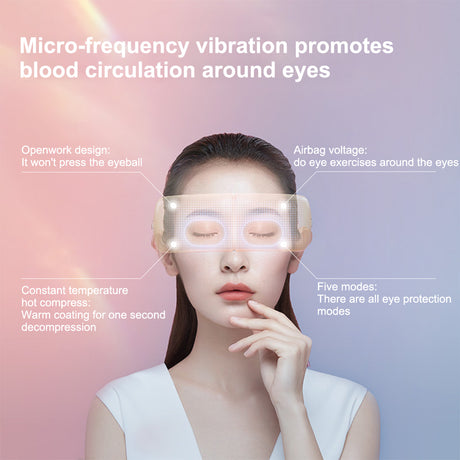 Myopia Eye Care Device Hot Compress Sleeping Eye Massage Device