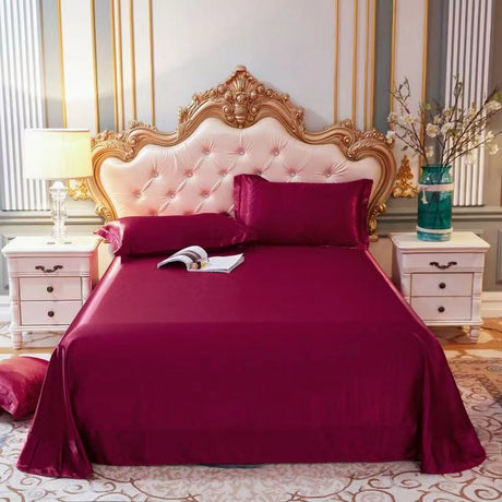 Household Double-sided Ice Silk Bed Sheet Bedding