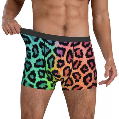 Funky Leopard Print Underwear Black Spots