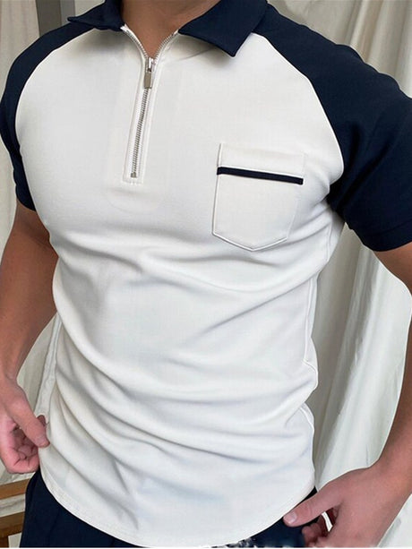Men's Polo Shirt Men Solid Polo Shirts Brand Men Short-Sleeved Shirt Summer Shirt Man Clothing