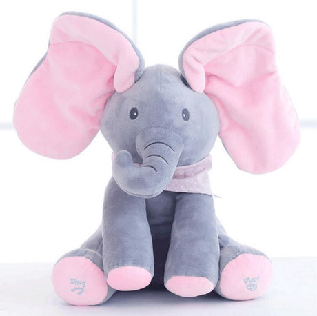 Peek-A-Boo Interactive Elephant Plush Toy