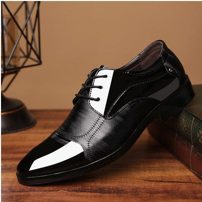 Men's Business Formal Wear Casual British Leather Shoes