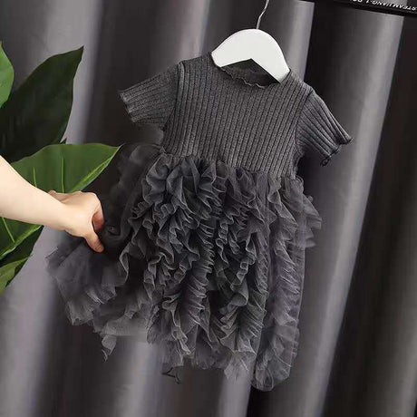 New Children's Clothing Girls Baby Dress Princess Yarn Skirt