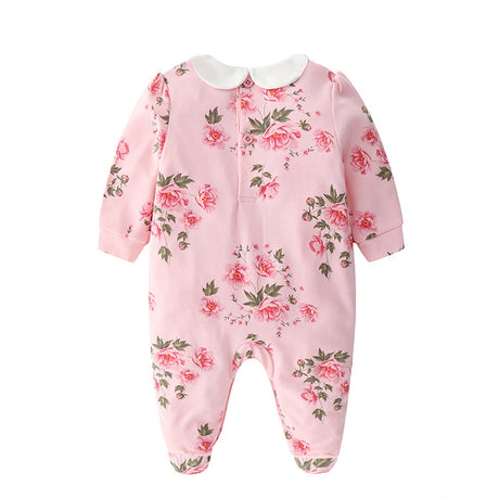 Infant Clothing Spring And Autumn Girls Jumpsuit