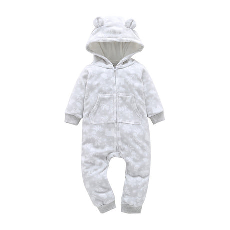 Romper Long-sleeved Polar Fleece Baby Clothes Romper