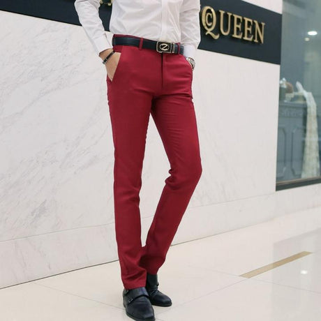 Fashion Simple Business Suit Casual Trousers
