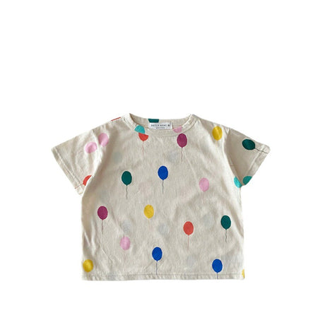 Children's Balloon T-shirt Thin Children's Clothing