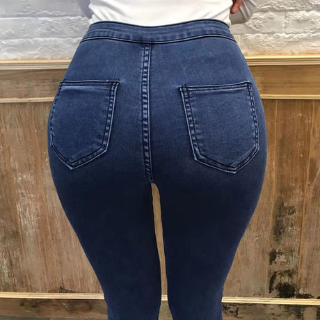 Slim Jeans For Women Skinny High Waist Woman Denim Pencil Pants